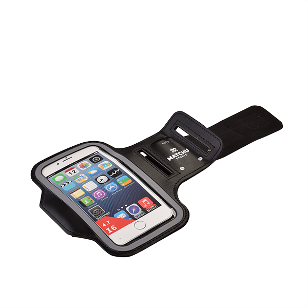 sportarmband met telefoon