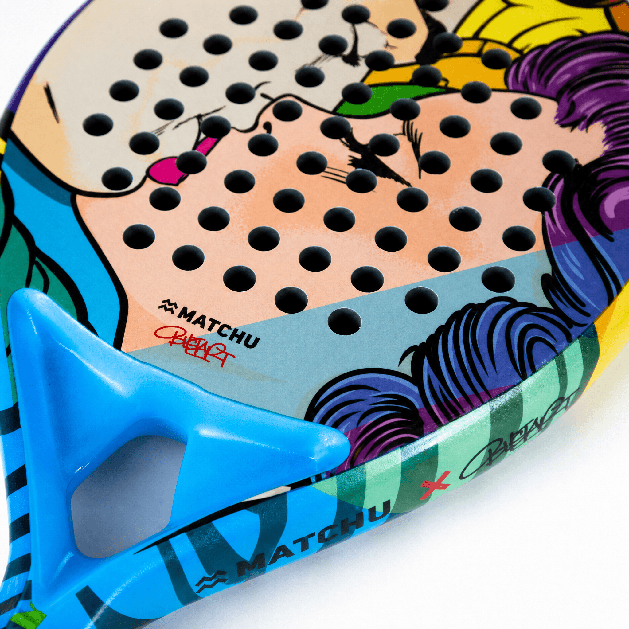 Raqueta de pádel de diseño