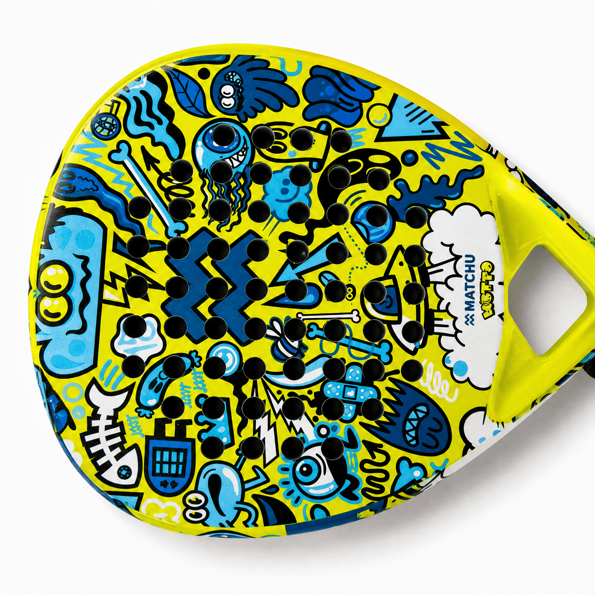 Raqueta de pádel de diseño