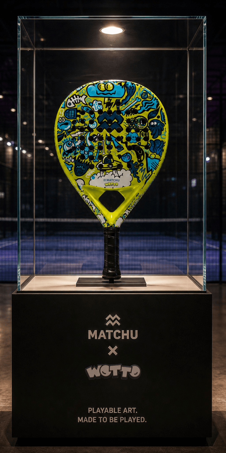 Matchu x Wotto vitrina